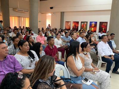 Imagen del evento de socialización de la convocatoria Territorial Norte en la Guajira