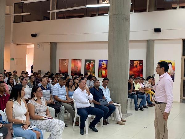 Imagen del evento de socialización de la convocatoria Territorial Norte en la Guajira