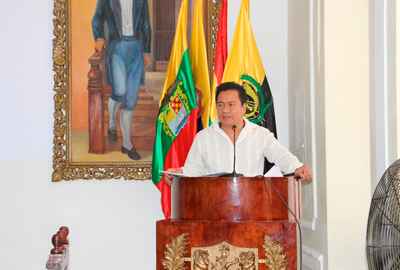 Presidente Jose Ariel Sepúlveda en Cartagena