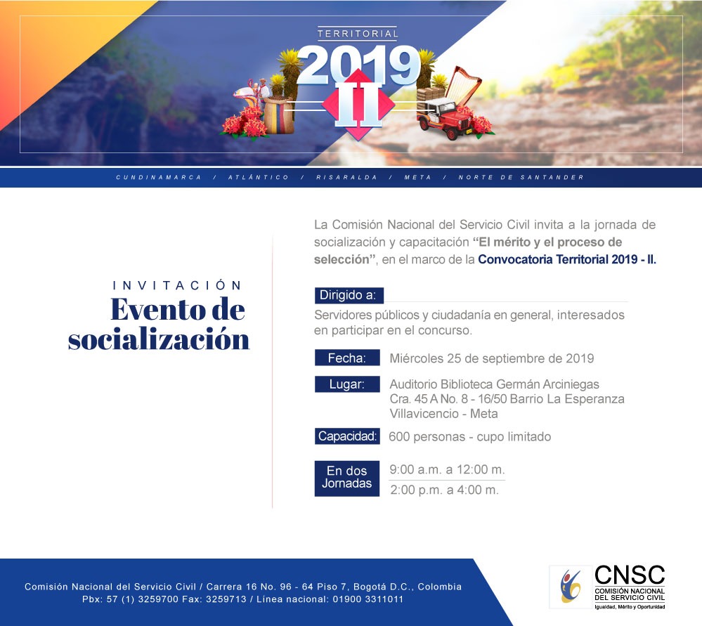 Villavicencio Socializacion Territorial 2019 II