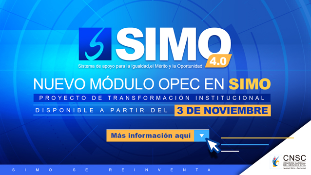 Nuevo módulo OPEC en SIMO 4.0.