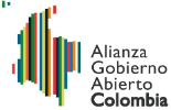 ir a la página de la alianza para el gobierno abierto - Colombia